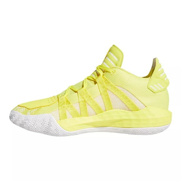Brand New adidas Women's Dame 6 Hecklers Basketball Shoes Yellow - Performance - Picture 3 of 8
